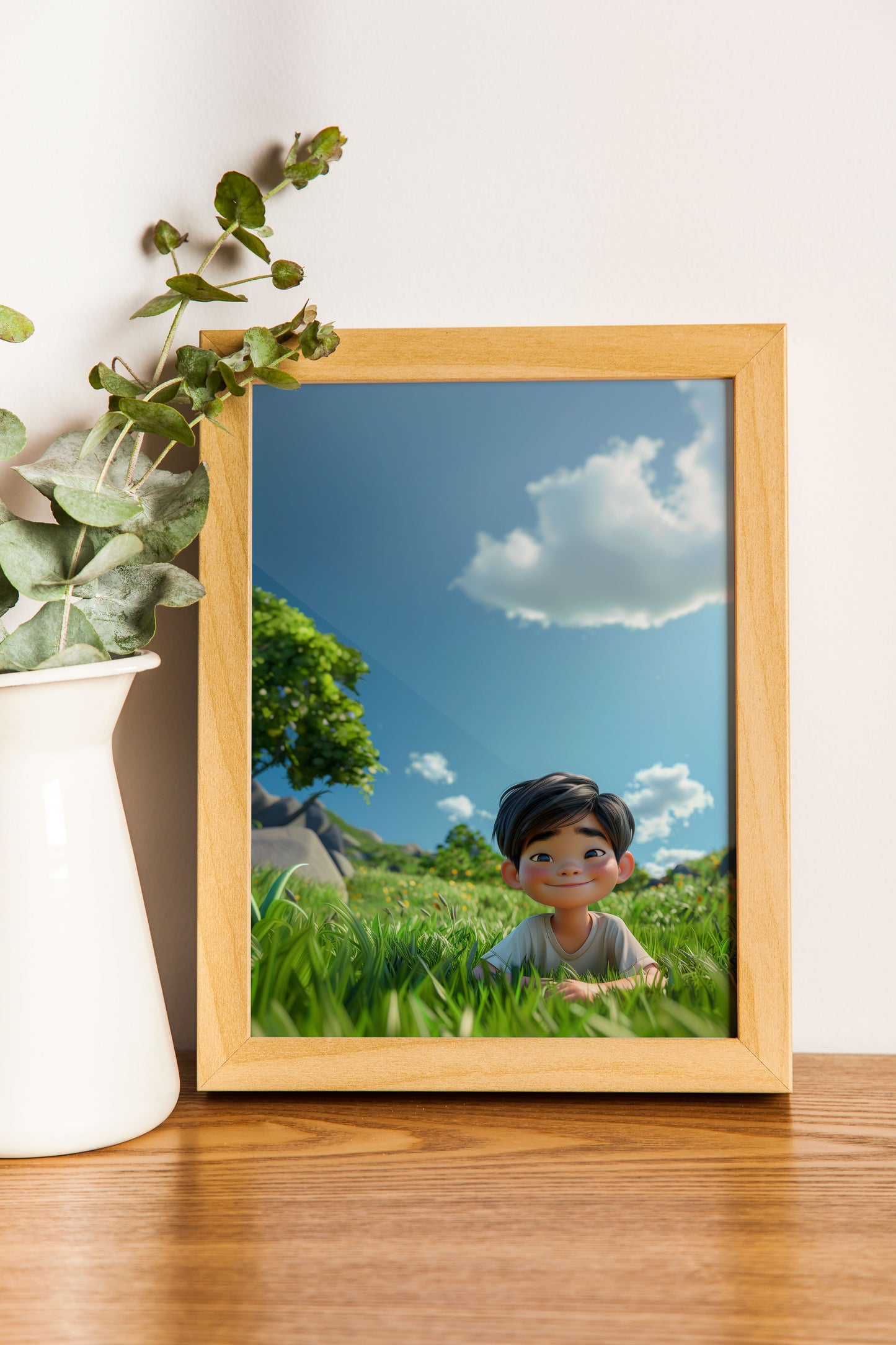 AI Cartoon Photo Frames for Kid