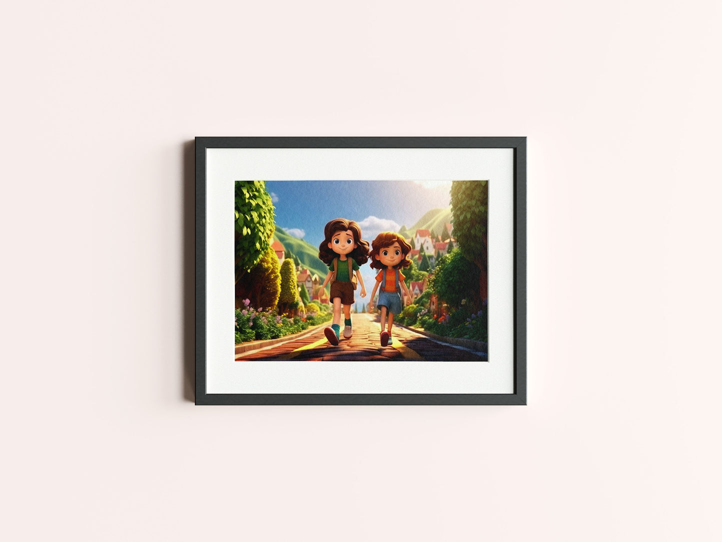 AI Cartoon Photo Frames for Kid