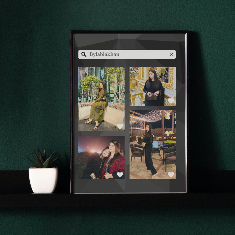 Search Button Photo Frames