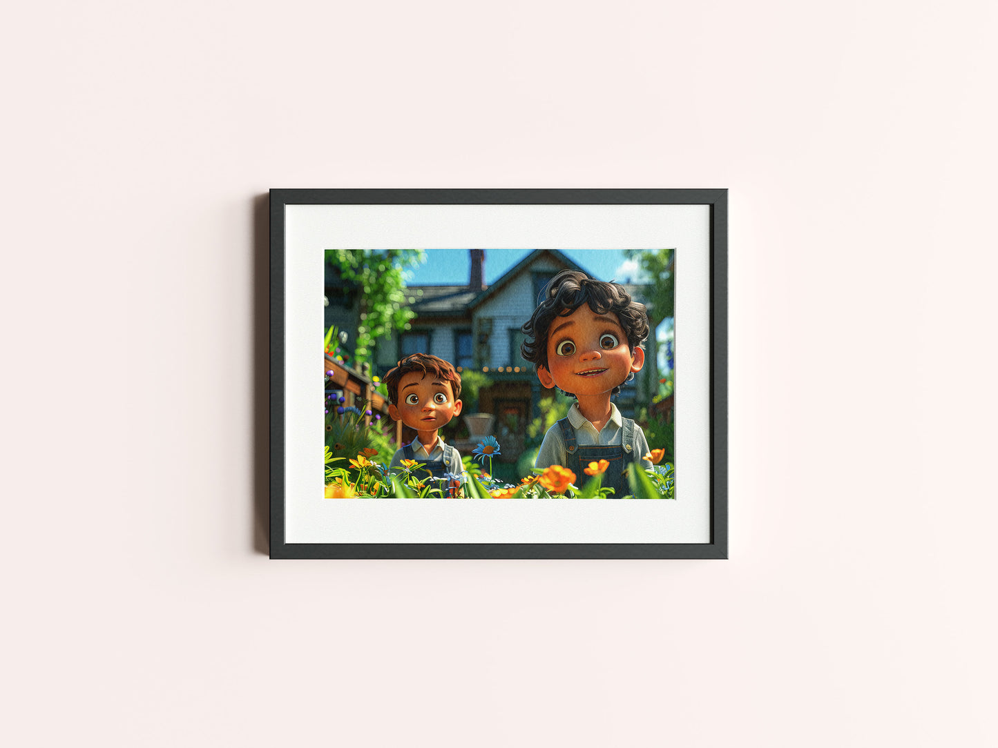 AI Cartoon Photo Frames for Kid