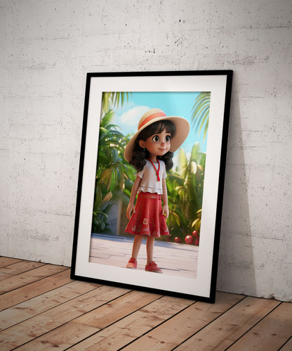 AI Cartoon Photo Frames for Kid