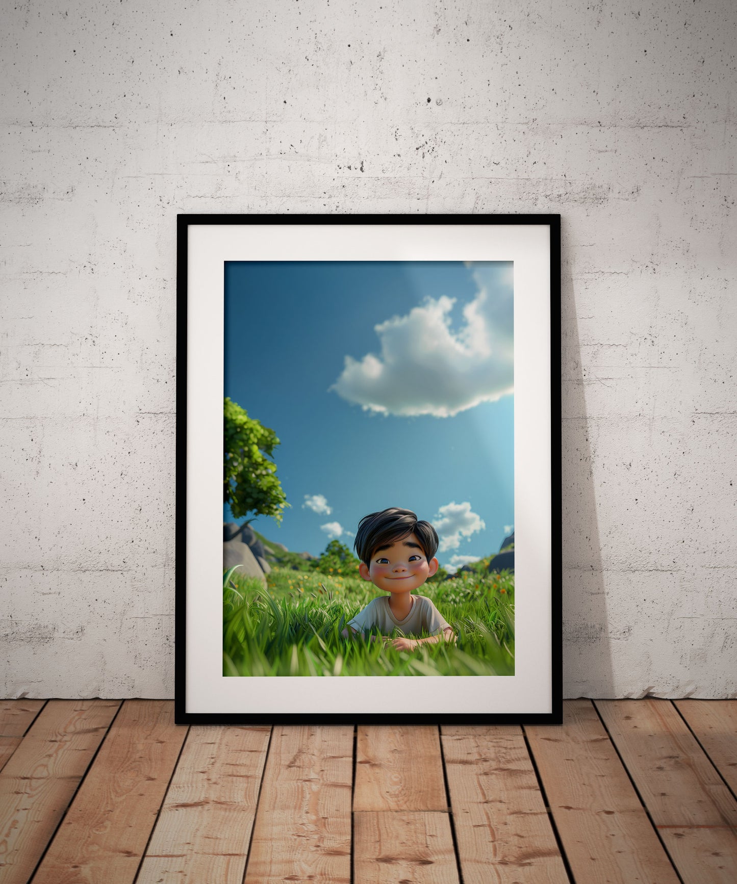 AI Cartoon Photo Frames for Kid