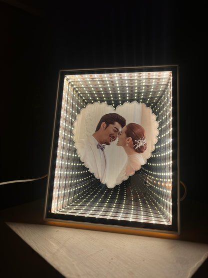 2-in-1 LED Light Mirror Frame